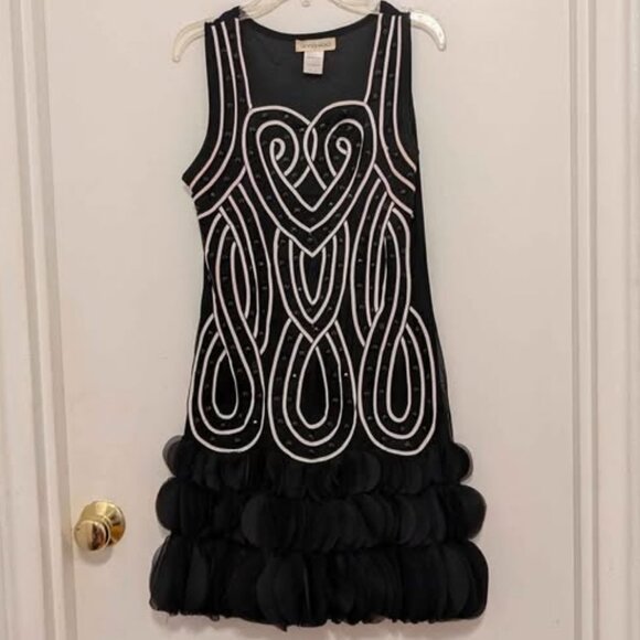 1920s Style Cocktail Flapper Art Deco Dress - Picture 2 of 3